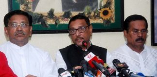 ঐক্যফ্রন্ট ঐক্যবদ্ধ হয়ে শক্তিশালী ও শান্তিপূর্ণ ভূমিকা পালন করুক: ওবায়দুল কাদের