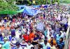 পৌর কর্মচারীদের সচিবালয় ঘেরাও কর্মসূচিতে পুলিশের বাধা