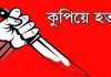 মোহাম্মদপুরে এক গৃহবধূকে কুপিয়ে হত্যা