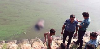 হাতিরঝিলে লেকের পানিতে অজ্ঞাত মৃতদেহ উদ্ধার