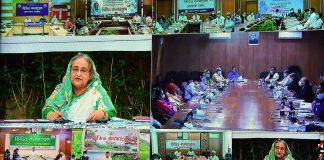 করোনা মোকাবেলায় প্রধানমন্ত্রীর সঙ্গে ডিসিদের ভিডিও কনফারেন্স