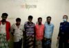 তাড়াইলের ৬ কুখ্যাত জুয়ারী গ্রেফতার