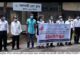 ঝালকাঠিতে শিক্ষানবিশ আইনজীবীদের মানববন্ধন