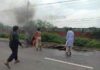 রংপুরের মডার্ণ এলাকায় মোটরসাইকেলের মুখোমুখি সংঘর্ষে আহত ৫ জন