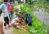গাছ লাগালো পুলিশ, যত্ন নেবে শিশুরা
