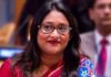 নতুন সিভিএফ দূত সায়মা ওয়াজেদকে তথ্যমন্ত্রীর অভিনন্দন