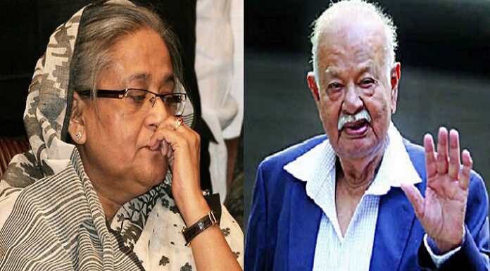 সি আর দত্তের মৃত্যুতে প্রধানমন্ত্রীর শোক প্রকাশ