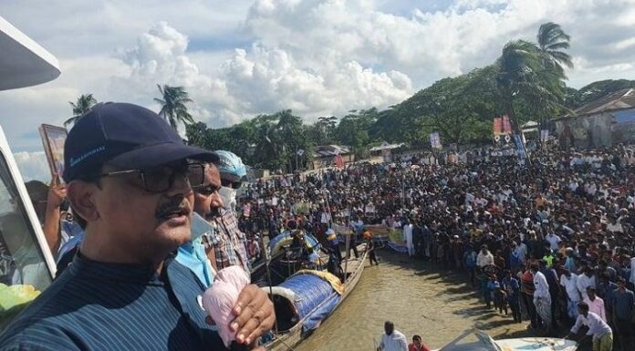 উন্নয়নের কথা বলে নদী দখল করা যাবে না : নৌপরিবহন প্রতিমন্ত্রী