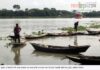 ঝালকাঠিতে ৩১ হাজার মিটার কারেন্ট জালসহ ১১টি মাছ ধরার নৌকা জব্দ
