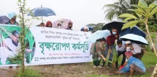মুজিববর্ষ উপলক্ষে বশেমুরবিপ্রবিতে বৃক্ষরোপণ কর্মসূচি উদ্বোধন