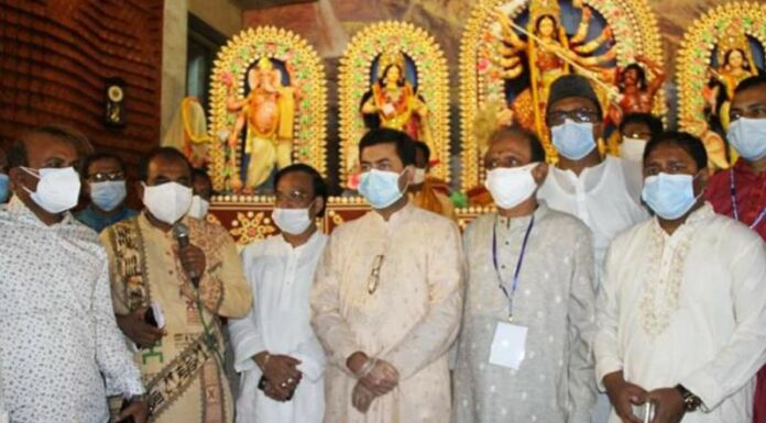 ডিএসসিসি ঢাকেশ্বরী মন্দিরের উন্নয়ন অংশীদার: মেয়র তাপস