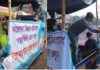 জনসচেতনতা তৈরিতে নারী ঐক্য পরিষদের মাস্ক বিতরণ কর্মসূচি