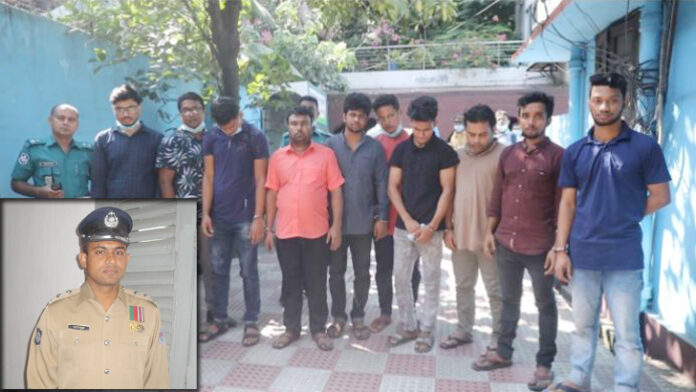 এএসপি আনিসুলের মৃত্যুতে দশ আসামির ৭ দিনের রিমান্ড