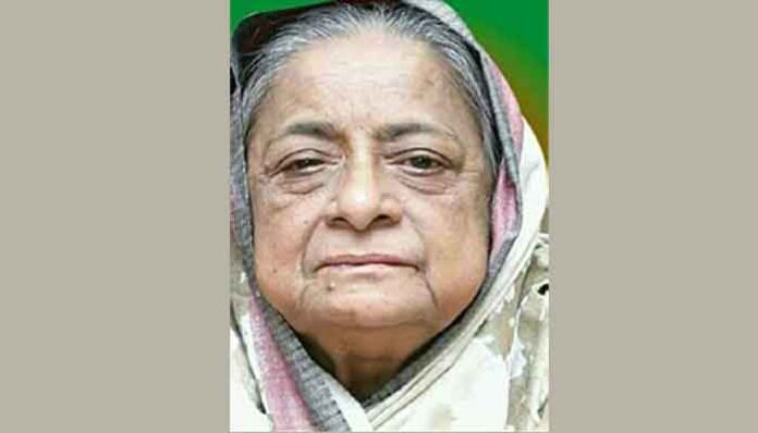 শেখ হাসিনার চাচি ও এমপি শেখ হেলালের মা আর নেই