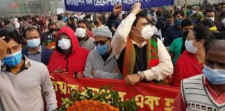 মহান বিজয় দিবসে জাতীয় স্মৃতিসৌধে ওয়ার্কার্স পার্টির শ্রদ্ধার্ঘ অর্পণ