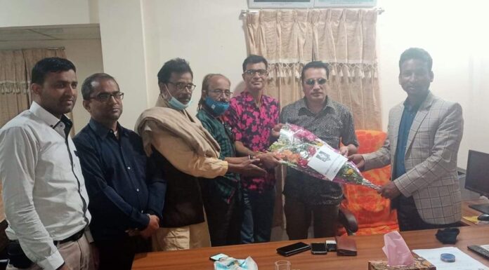 হাশেম রেজার সাথে শ্রীমঙ্গল প্রেসক্লাব সাংবাদিকদের শুভেচ্ছা ও মতবিনিময়