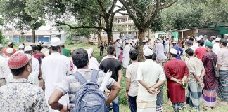 গাজীপুরের শ্রীপুরে সম্পত্তির জন্য মায়ের মরদেহ দাফনে সন্তানের বাধা