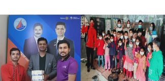 রোটারি মিলিওন মাস্ক প্রকল্পের মাস্ক বিতরণ করছে রোট্যারেক্ট ক্লাব অব ঢাকা প্যাসিফিক