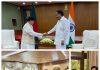 Foreign Minister calls on the Vice President of India and other Union Ministers