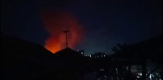 গাজীপুরের ভোগড়া এলাকায় শ্রমিক কলোনিতে ভয়াবহ অগ্নিকাণ্ড