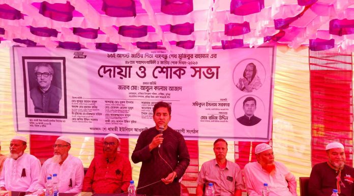 জনগণের কল্যাণে বঙ্গবন্ধুর ন্যায় বঙ্গকন্যাও সবকিছু উজাড় করে দিচ্ছেন